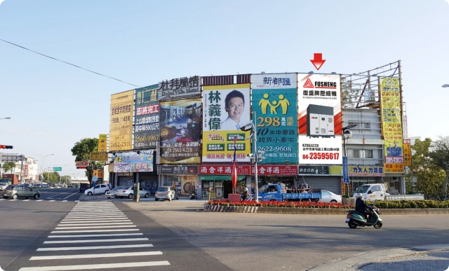 H-0219D-中清路與科雅路口往台中市區方向